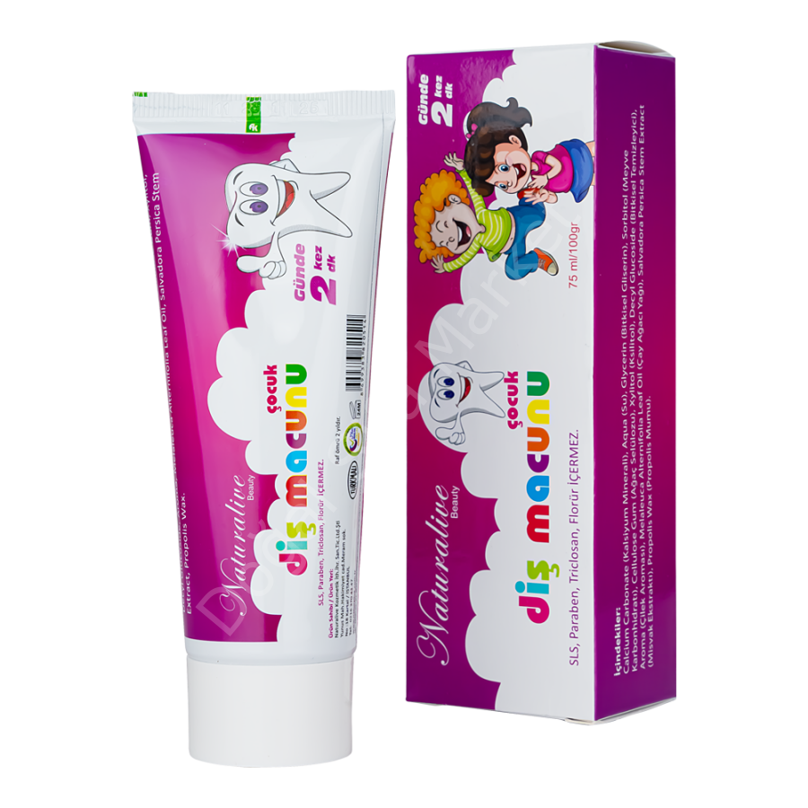 Naturalive Doğal Çocuk Diş Macunu