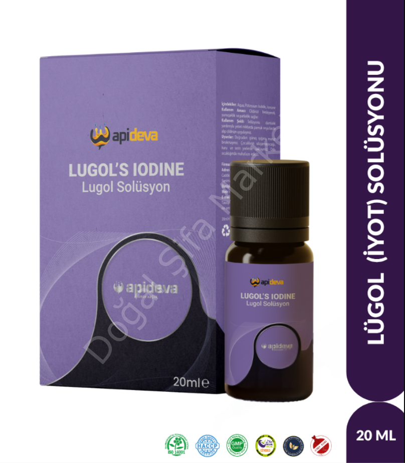 Apideva İyot Lugol % 2'lik