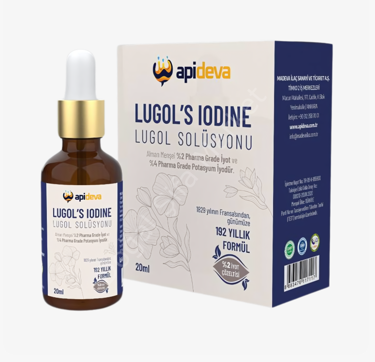 Apideva İyot Lugol % 2'lik