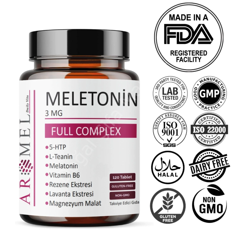 Melatonin 120 Tablet | Full Complex