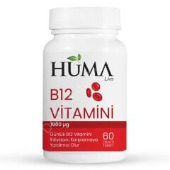 Hüma B12 Vitamini 60 Tablet
