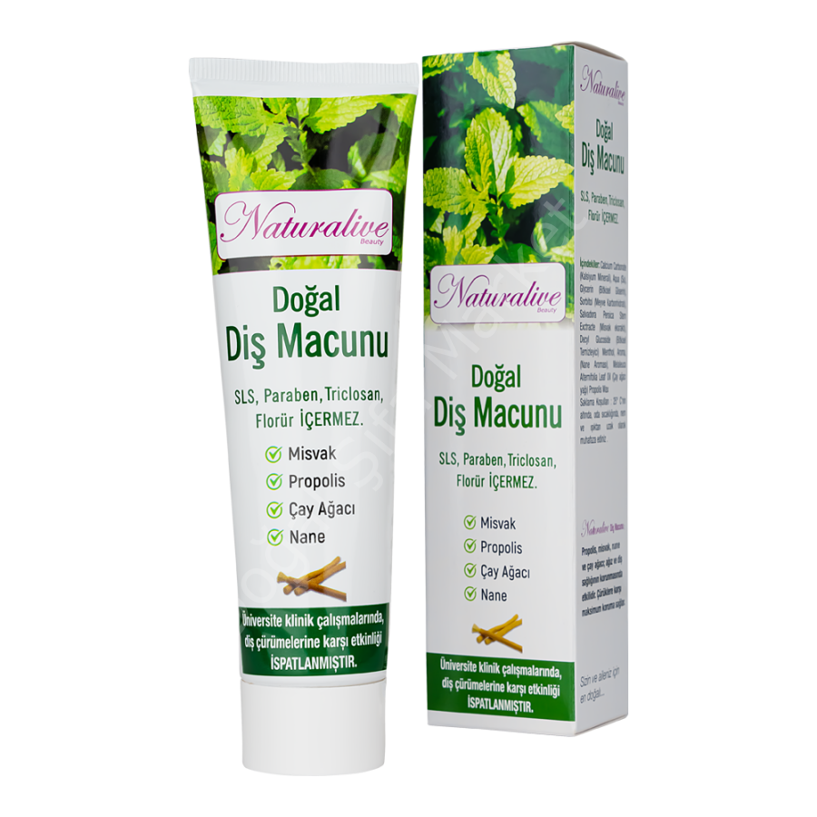 Naturalive Doğal Diş Macunu 100 ML