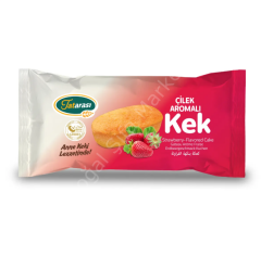 Tatarası Çilek Aromalı Kek 50 Gr. x 24 Adet Özel Kutulu