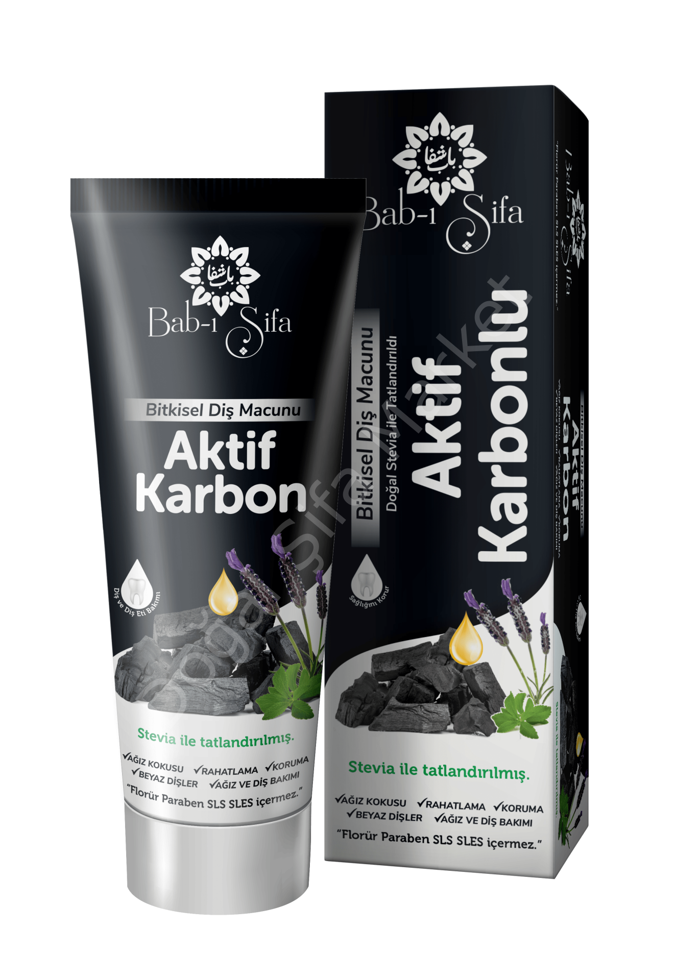 Bab-ı Şifa Diş Macunu Aktif Karbon 140 gr.