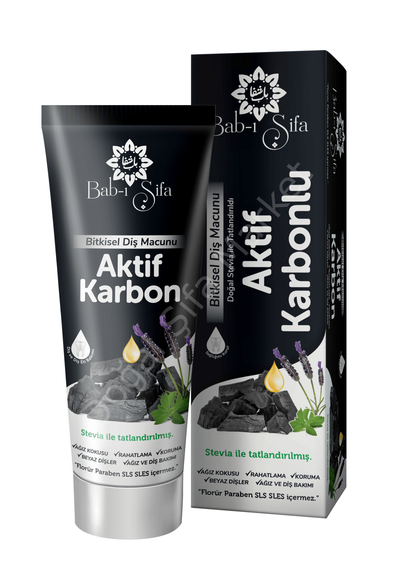 Bab-ı Şifa Diş Macunu Aktif Karbon 140 gr.