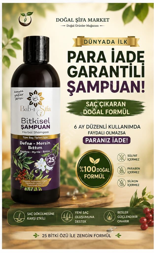 Bab-ı Şifa Saç Güçlendirici Bitkisel Şampuan 400 ml.