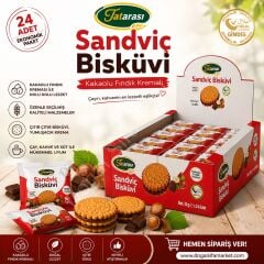 Sandviç Bisküvi 30 gr x 24 Adet