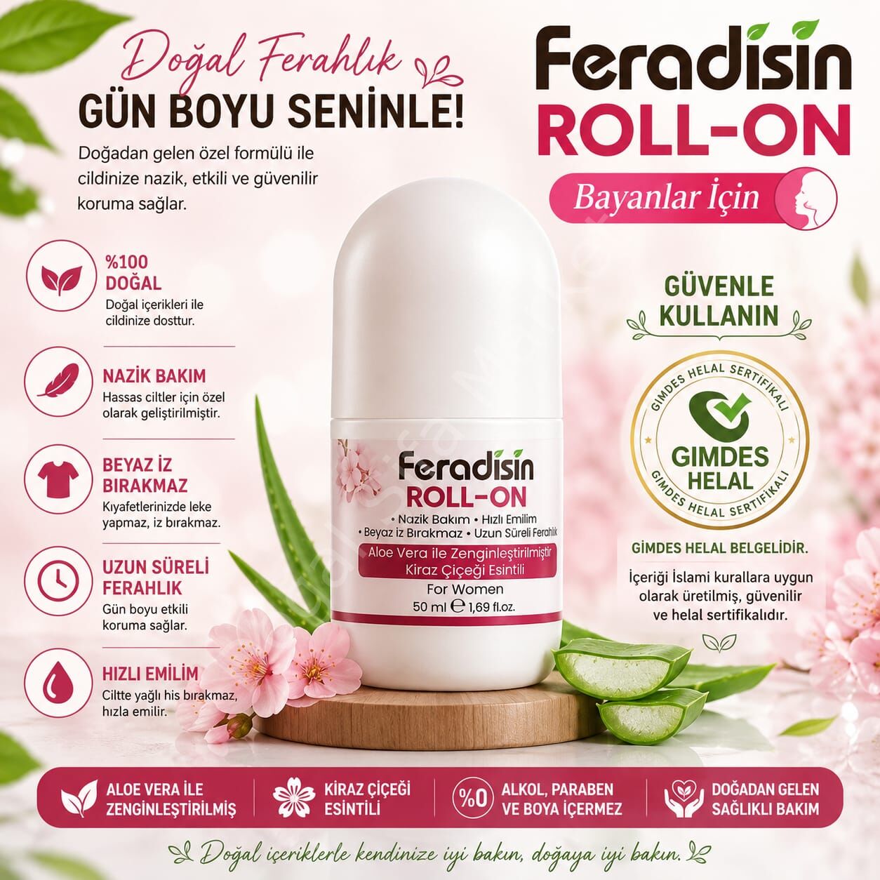 Feradisin Roll-on Bayanlar İçin