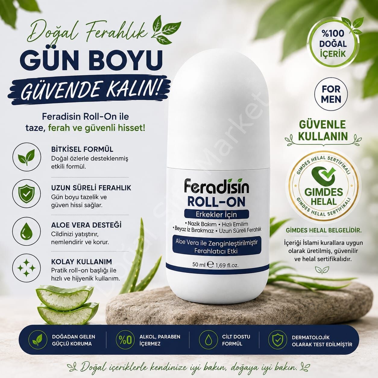 Feradisin Roll-on Erkekler İçin